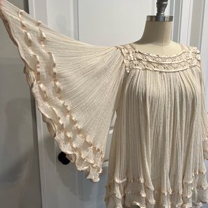 Thrifted Angel Sleeve Top